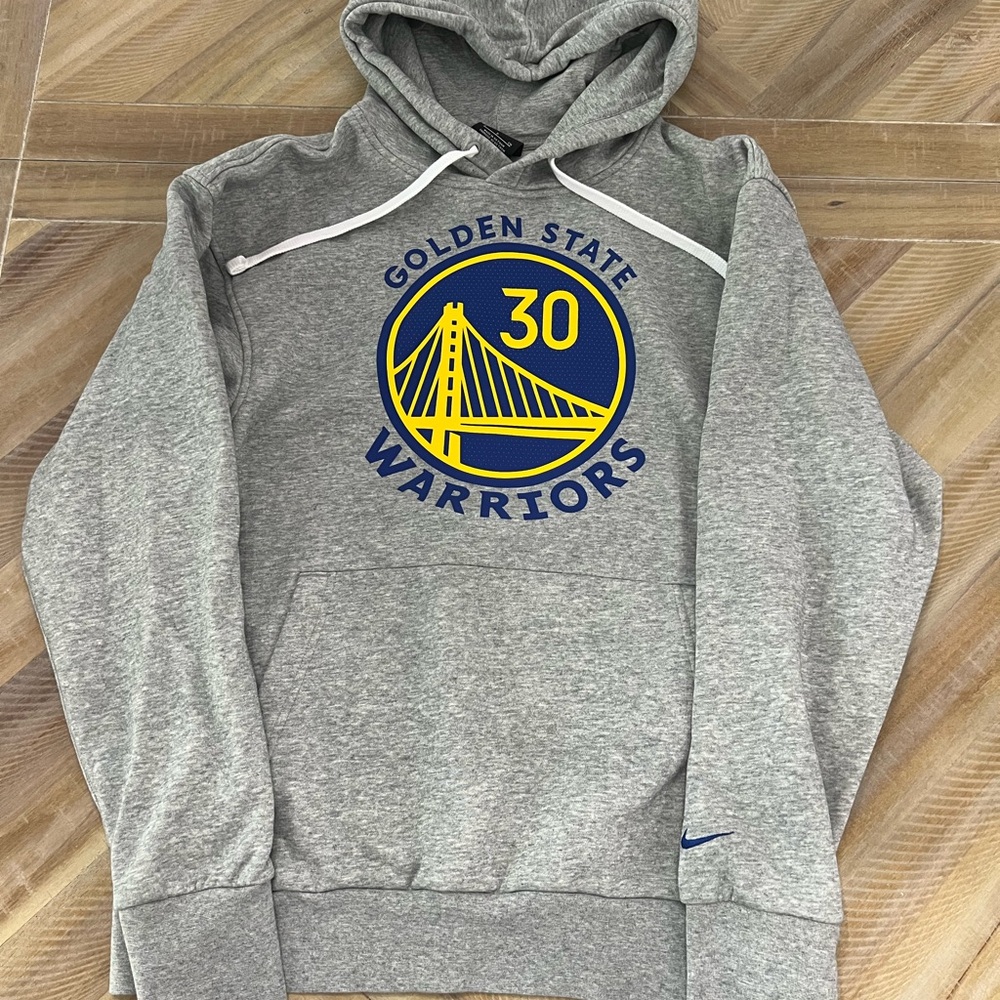 NBA Golden State Warriors Gray Hoodie
